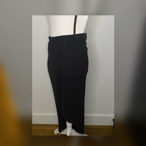 BCBGMAXARIA Women's asymmetrical wrap skirt